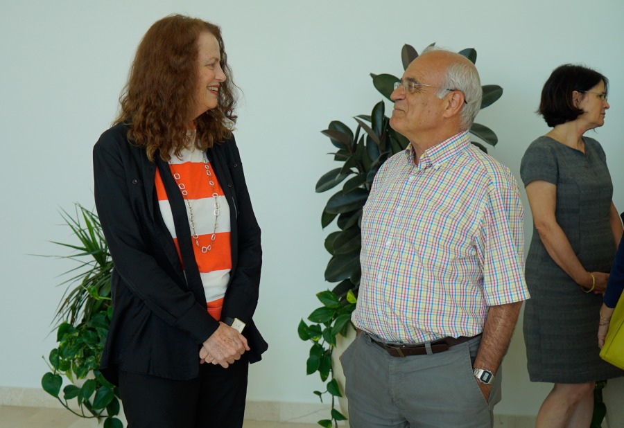 פרופ&#039; ישראל יובל ופרופ&#039; אילנה פרדס