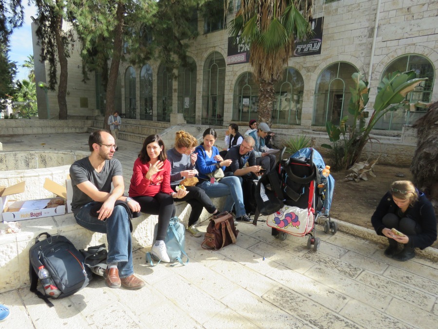 סיור של תכנית הדוקטורנטים המצטיינים ללוד