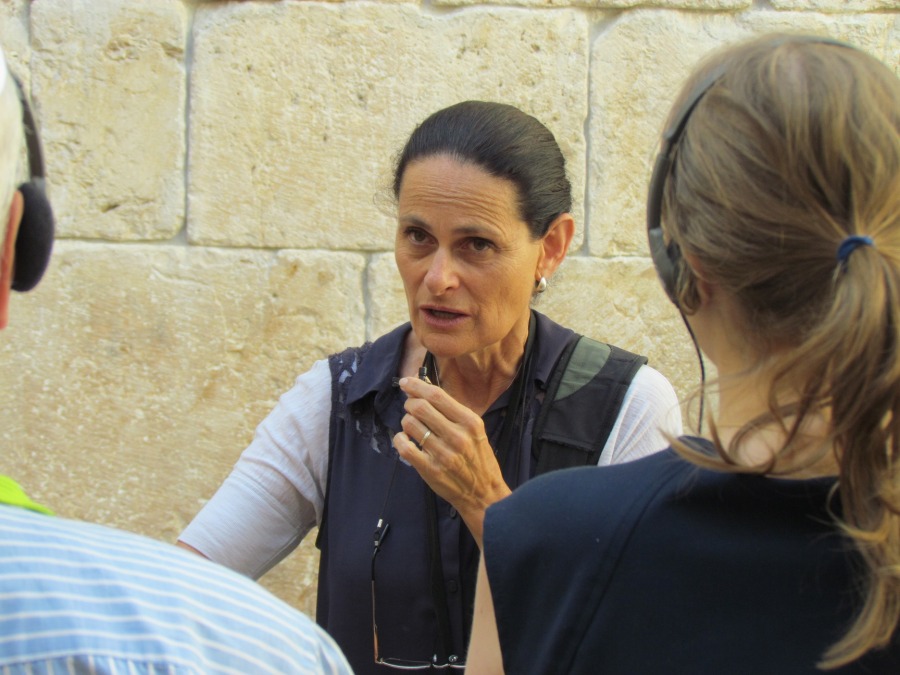 סיור לקבר דוד - תכנית הדוקטורנטים המצטיינים 